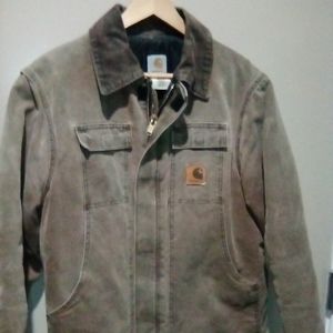Carhartt Traditional Sandstone Jacket C26CHT. Made in USA.